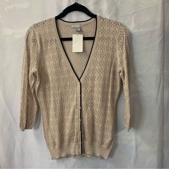 H&M V-neck Quarter Sleeve Button-up Cardigan - Picture 1 of 7